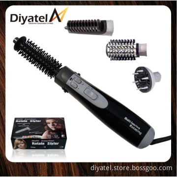Hot Selling 4 in 1 Multi Function Rotating Hair Brush (DY-913)